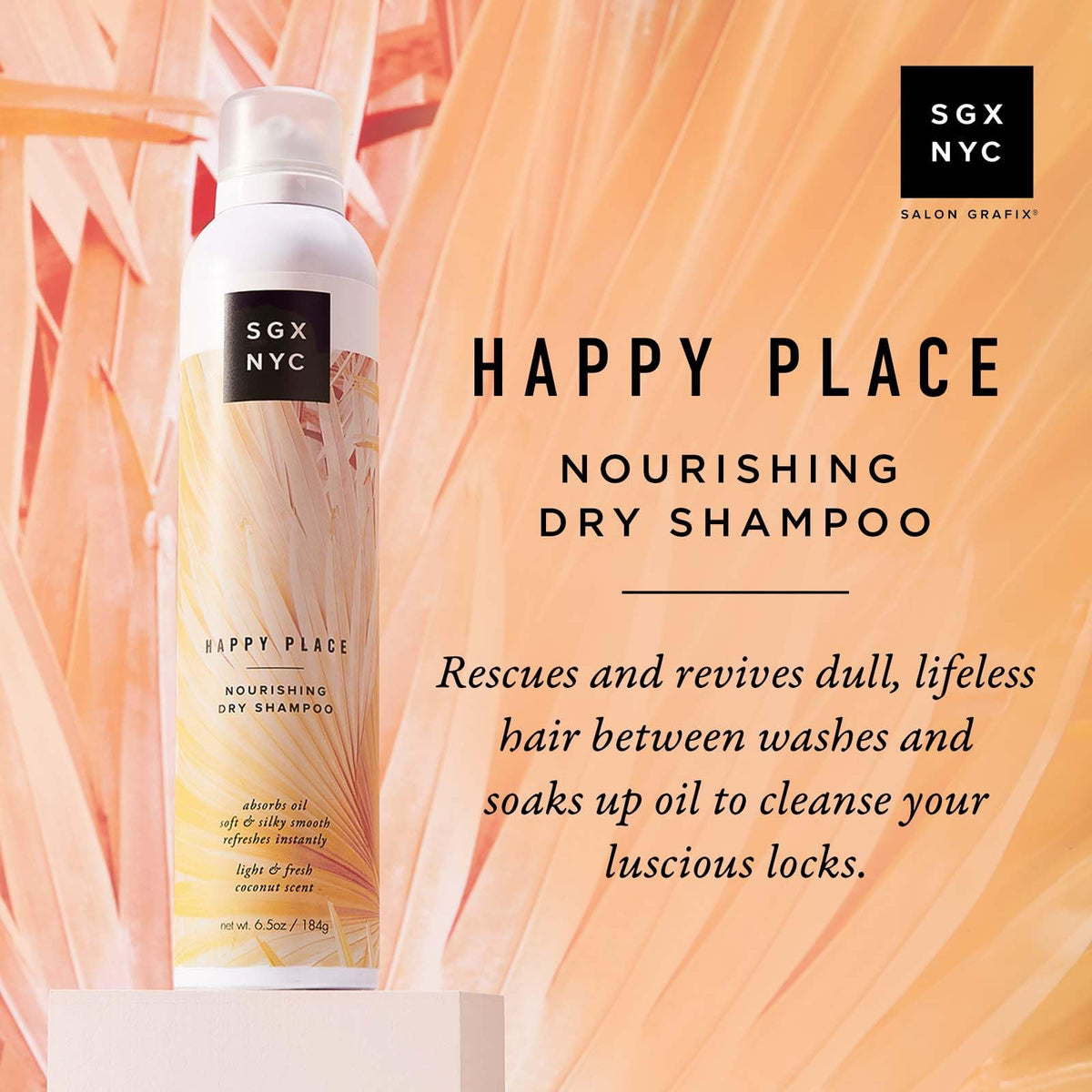 Nourishing Dry Shampoo with Pro-Vitamin B5 and Biotin 6.5 oz P4548