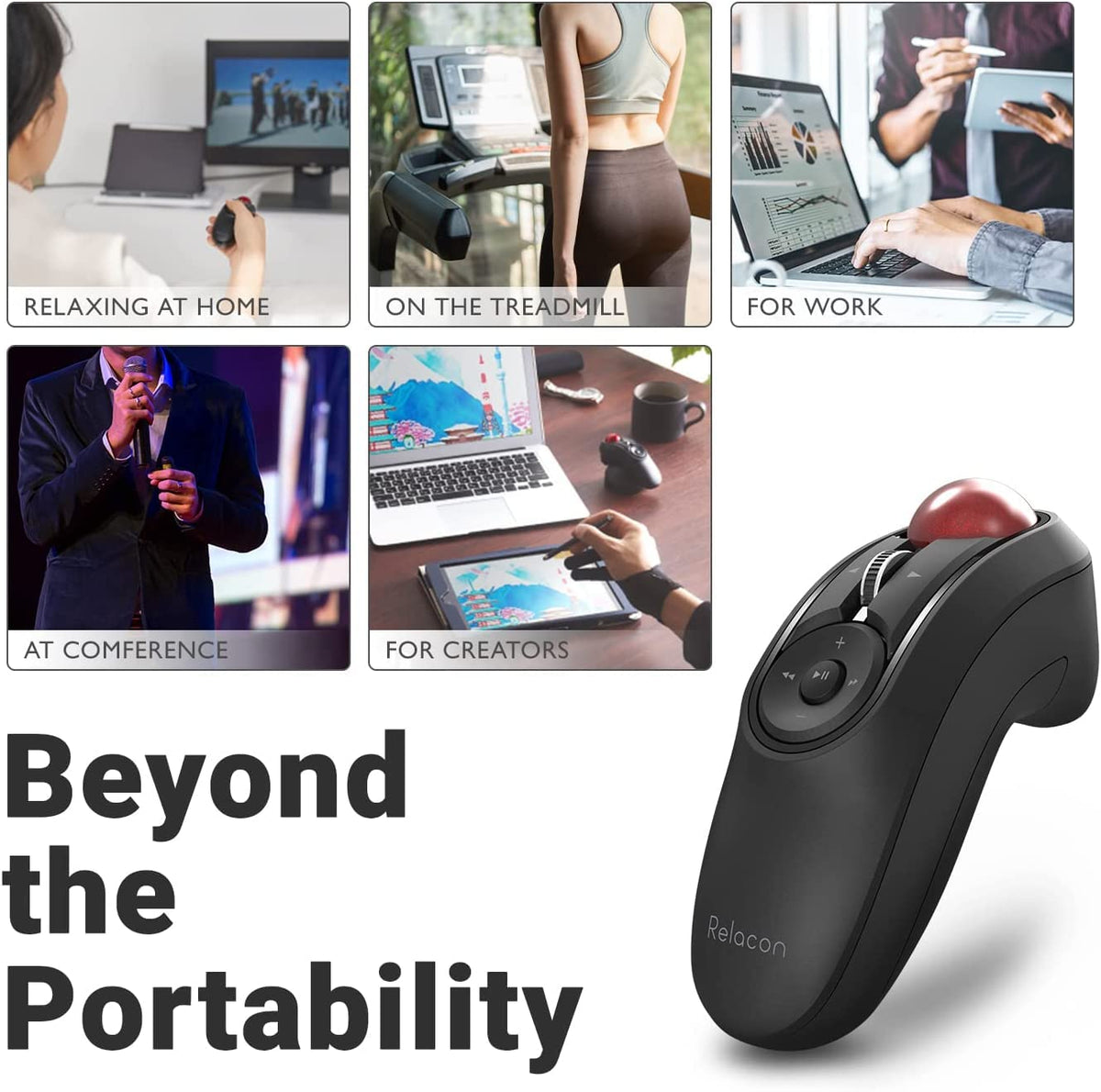 Wireless Handheld Trackball Mouse U638678