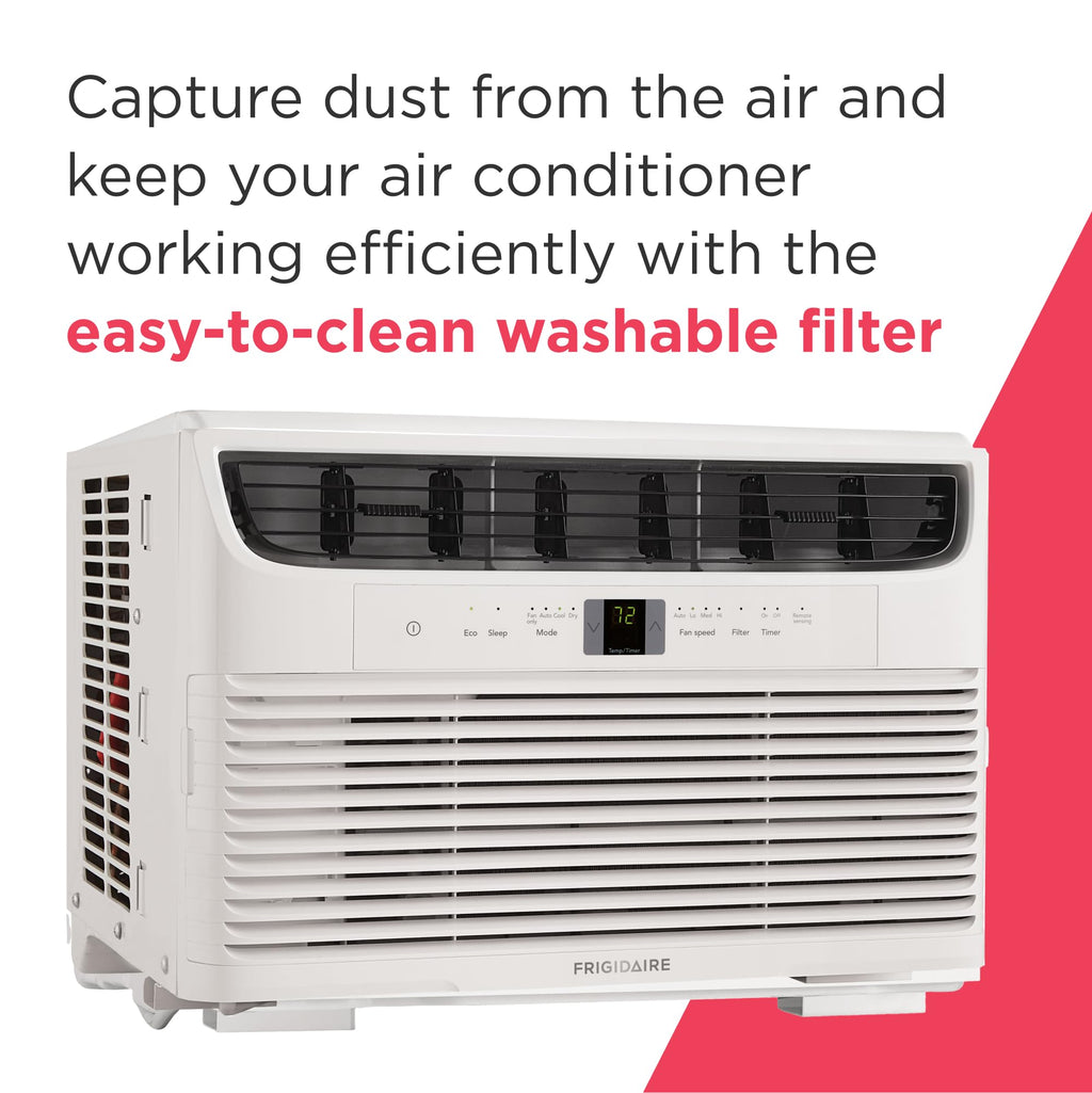 8,000 BTU White Window Air Conditioner with Remote Control G862