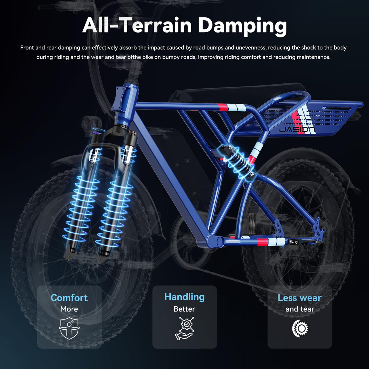 1500W Electric Bike 20'' Fat Tire C152757