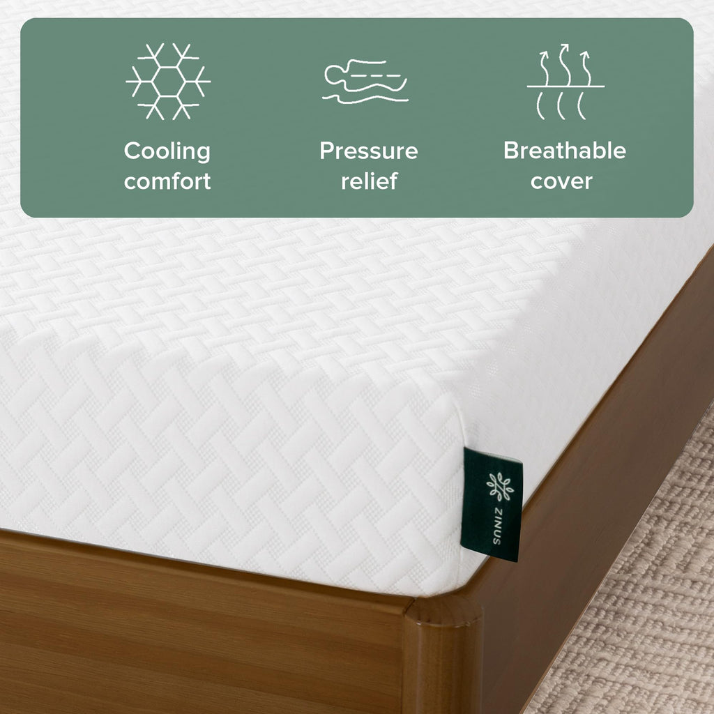 6 Inch Twin Memory Foam Mattress H5576