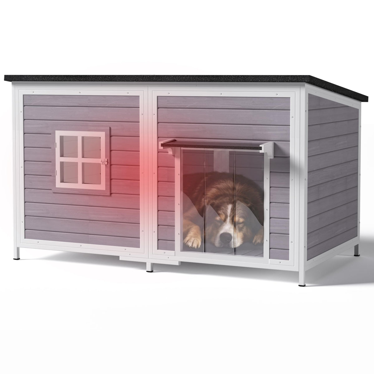 59" Insulated Extra Large Dog House R276