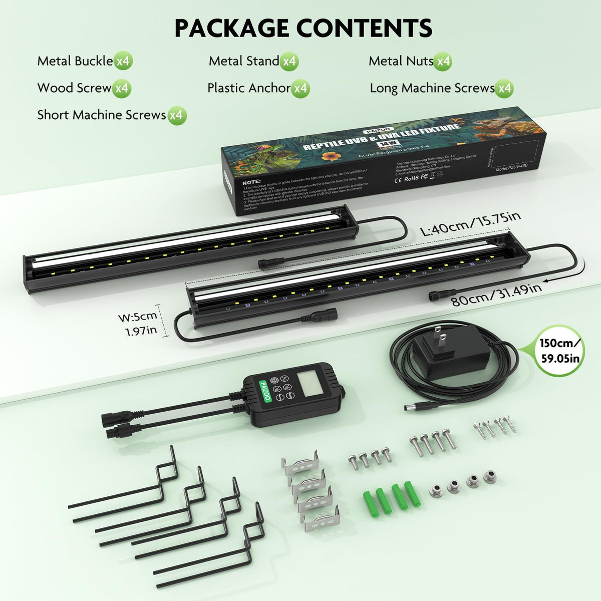 UVB LED Reptile Light Kit R269464