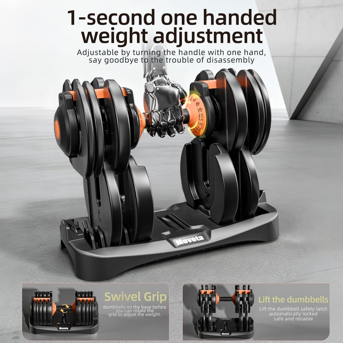 Adjustable Dumbbells Set of 2 N25885