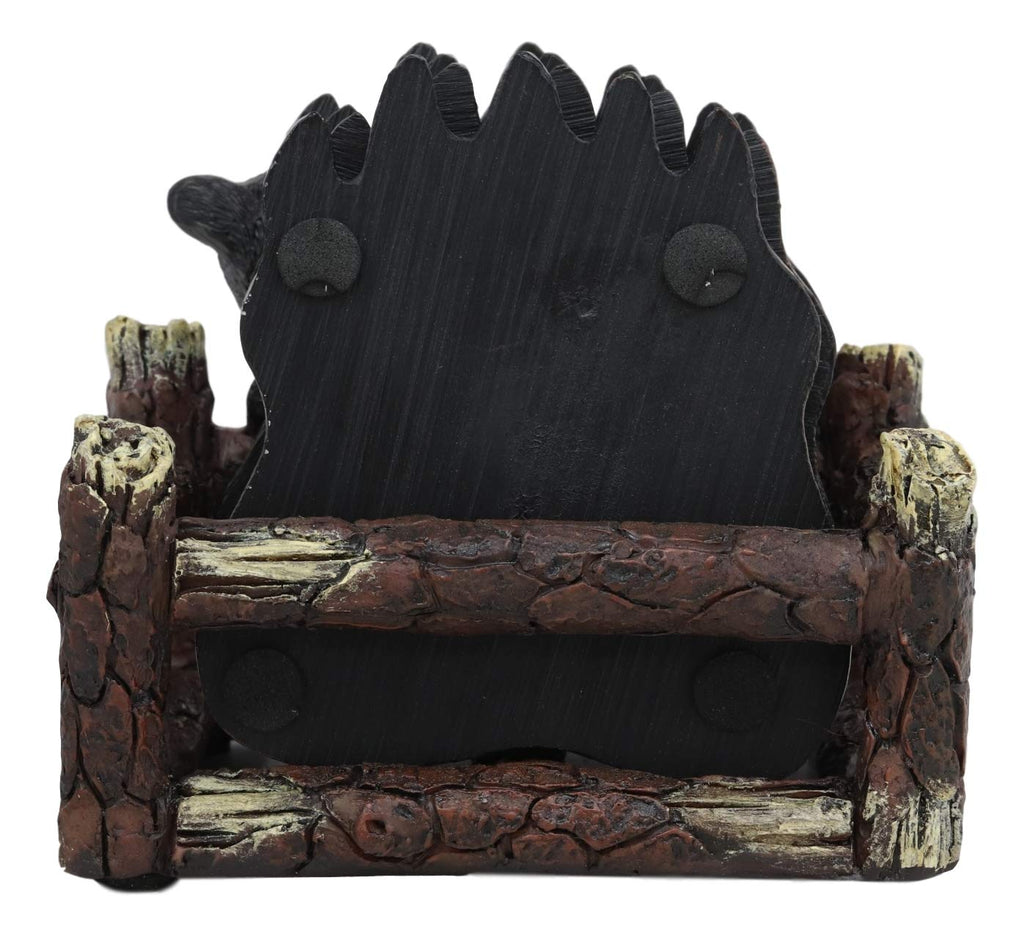 Coaster Set with 4 Bear Paw Tracks Coasters M9204