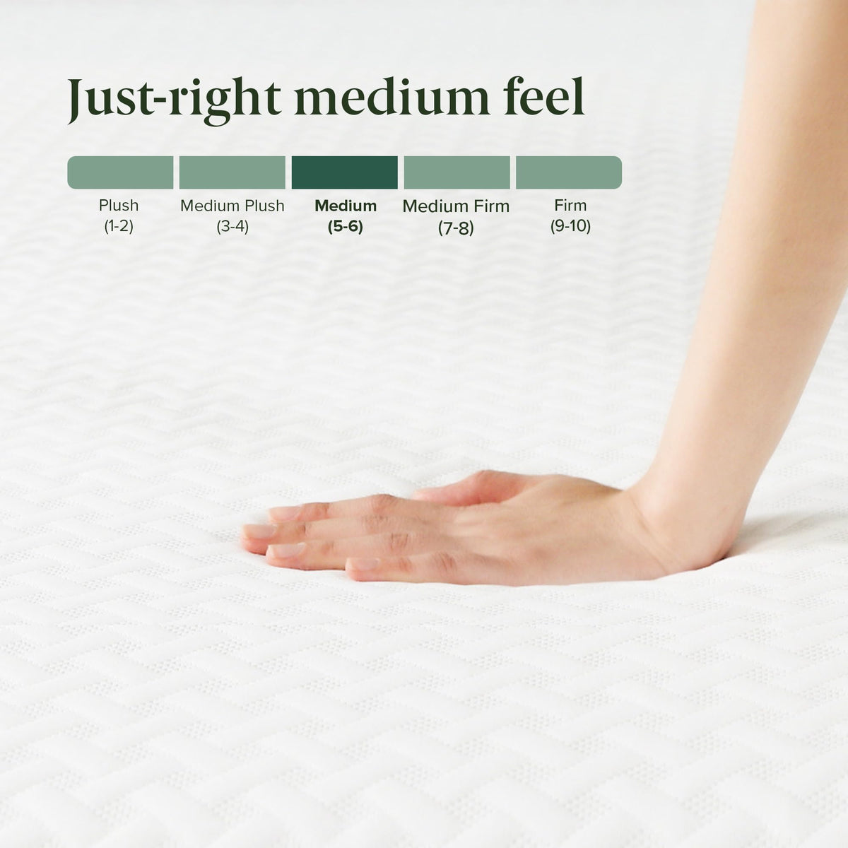 6 Inch Twin Memory Foam Mattress H5576