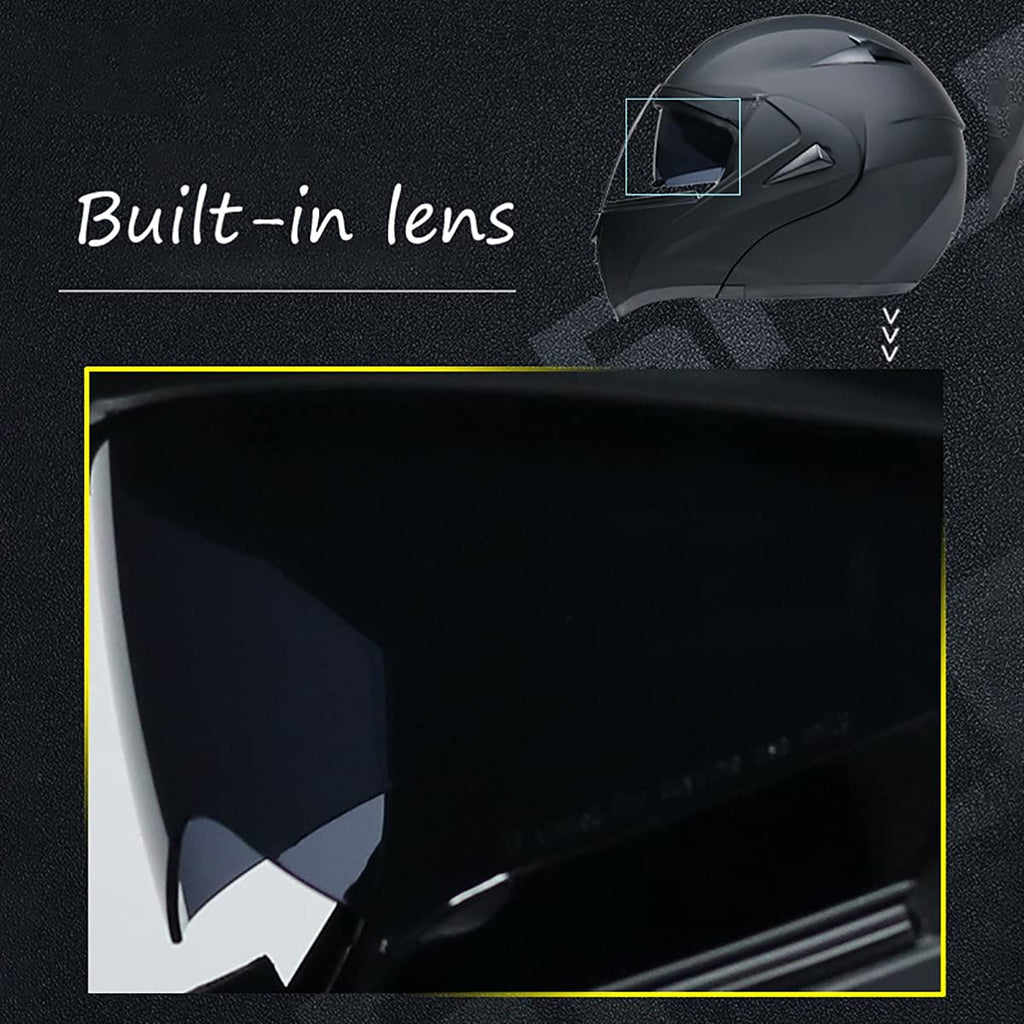 Bluetooth Modular Full Face Motorcycle Helmet DOT ECE E16631