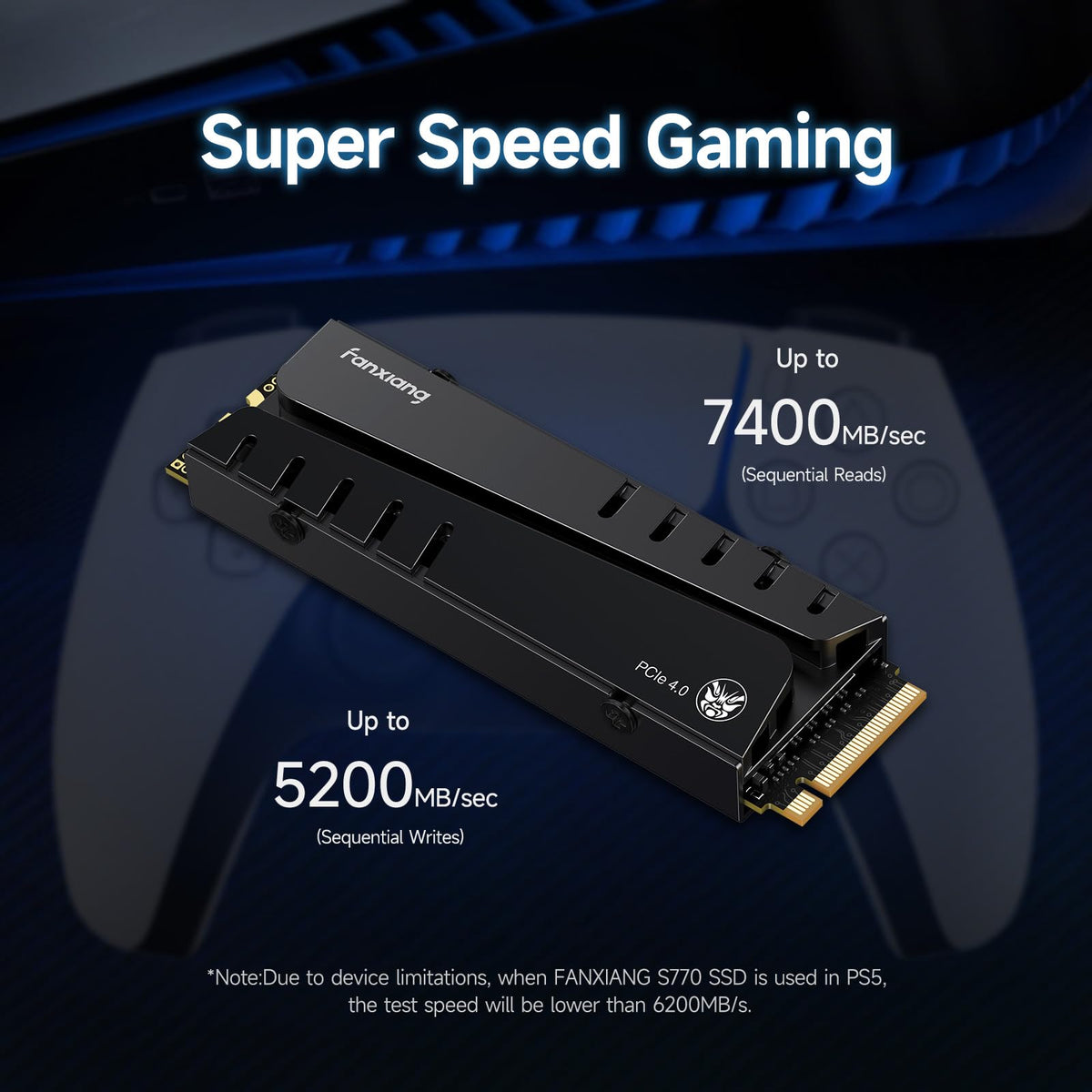 1TB NVMe M.2 SSD with Heatsink and DRAM J5161