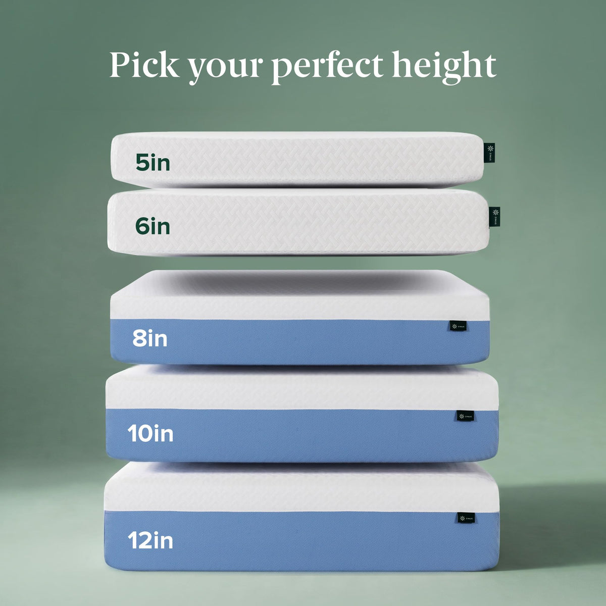6 Inch Twin Memory Foam Mattress H5576