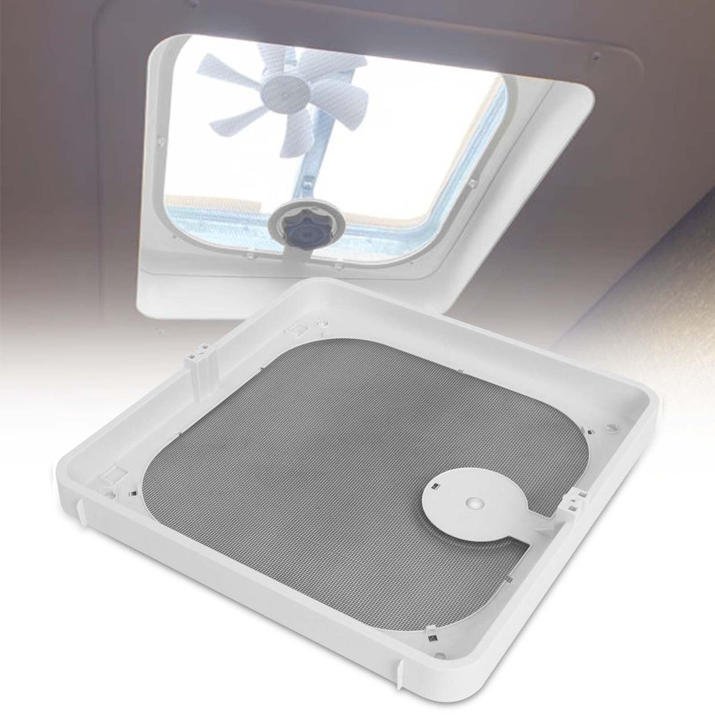 Birch White Roof Vent Frame Screen Replacement 13.5×13.5inch Q850123