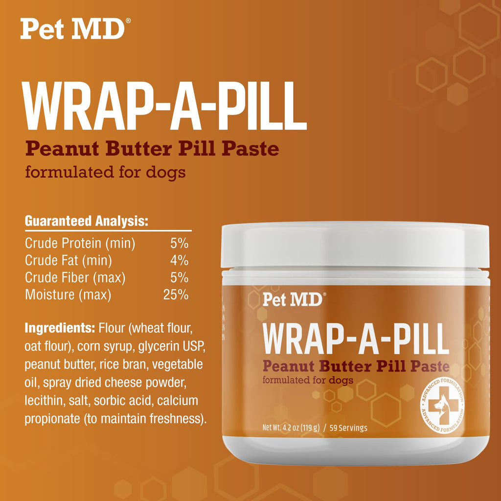 Bone Broth Powder Supplement & Peanut Butter Flavor Pill Paste B8589