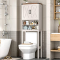 Over The Toilet Storage Cabinet with Adjustable Shelf, White J60468