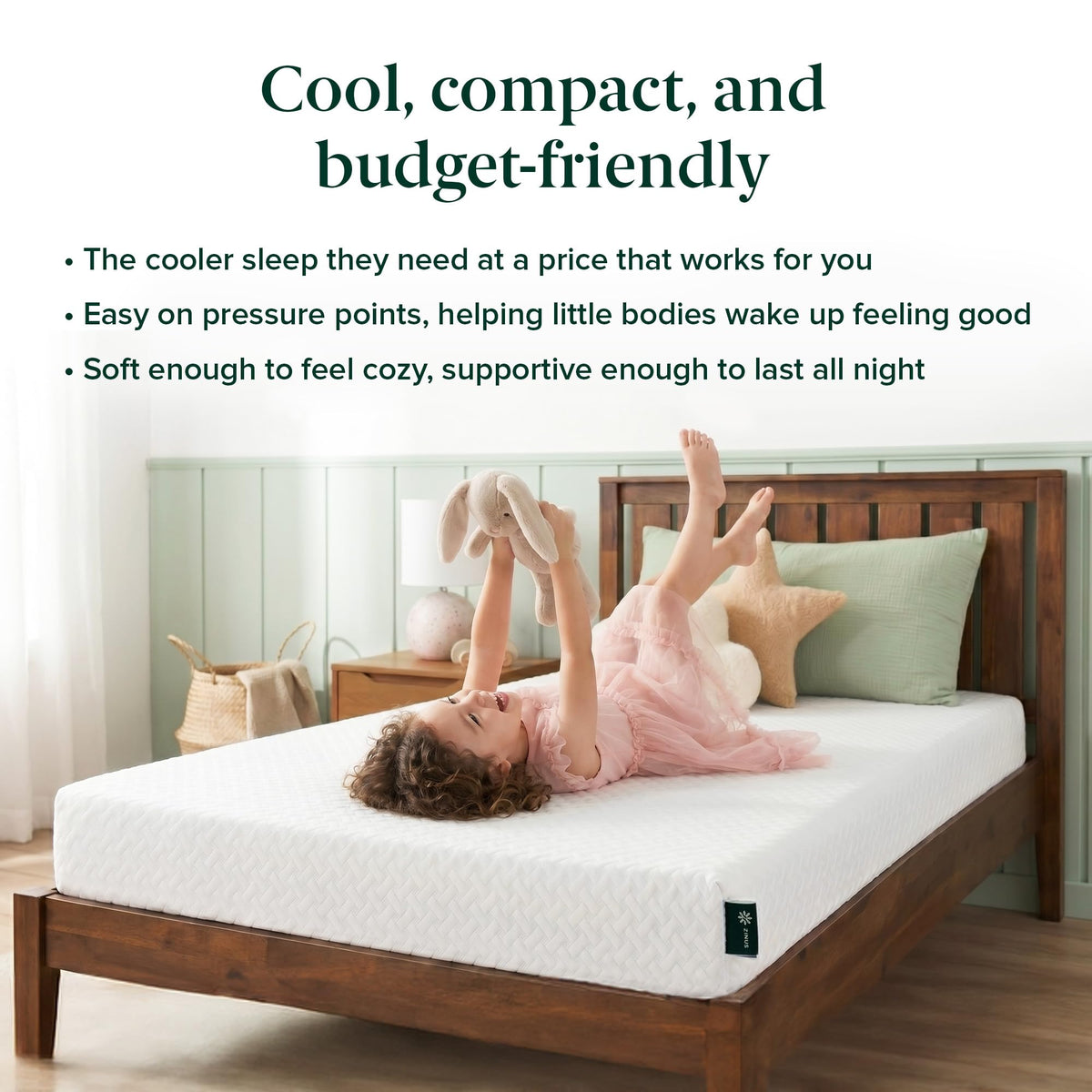6 Inch Twin Memory Foam Mattress H5576