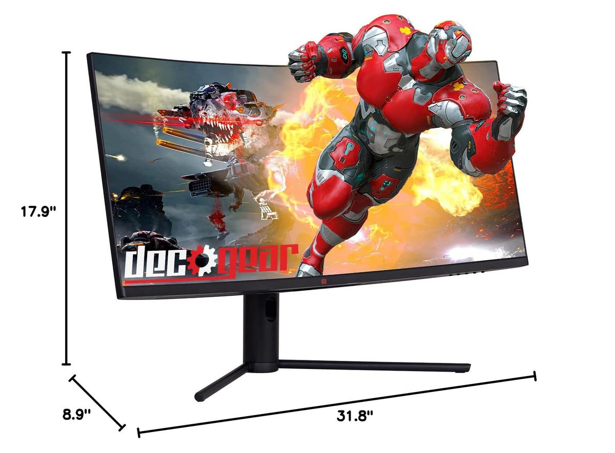 34” Curved Ultrawide Gaming Monitor 180Hz 3440×1440 O454279