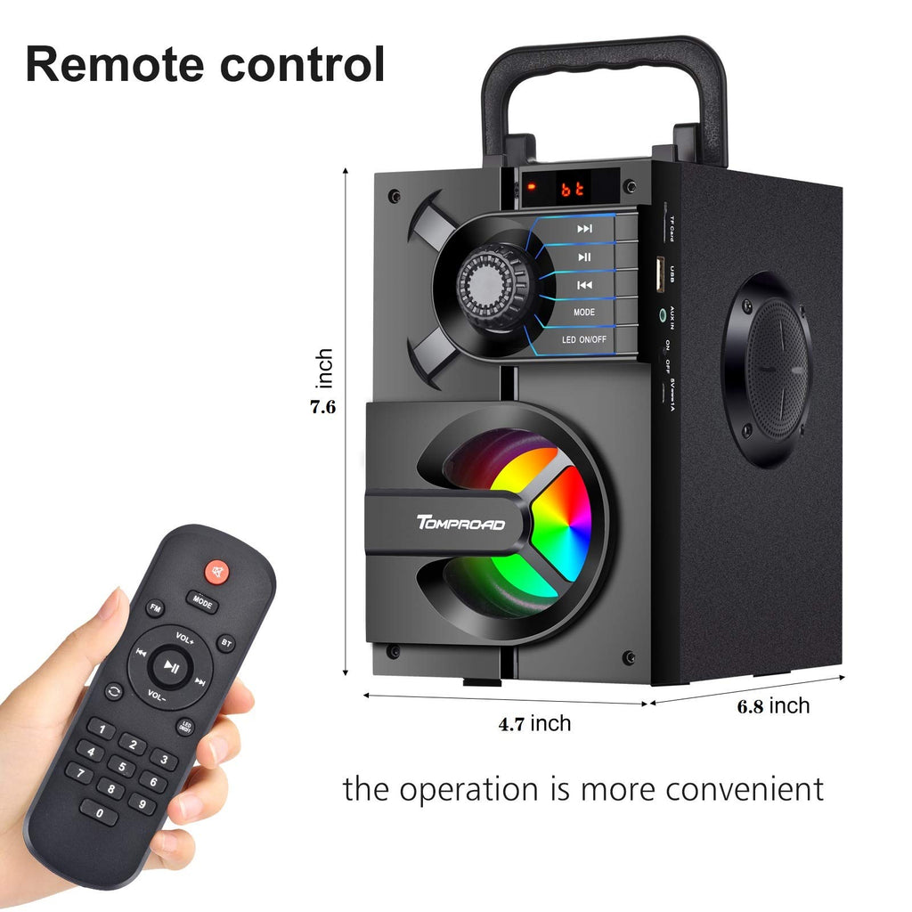 Portable Bluetooth Speaker with Subwoofer O1286
