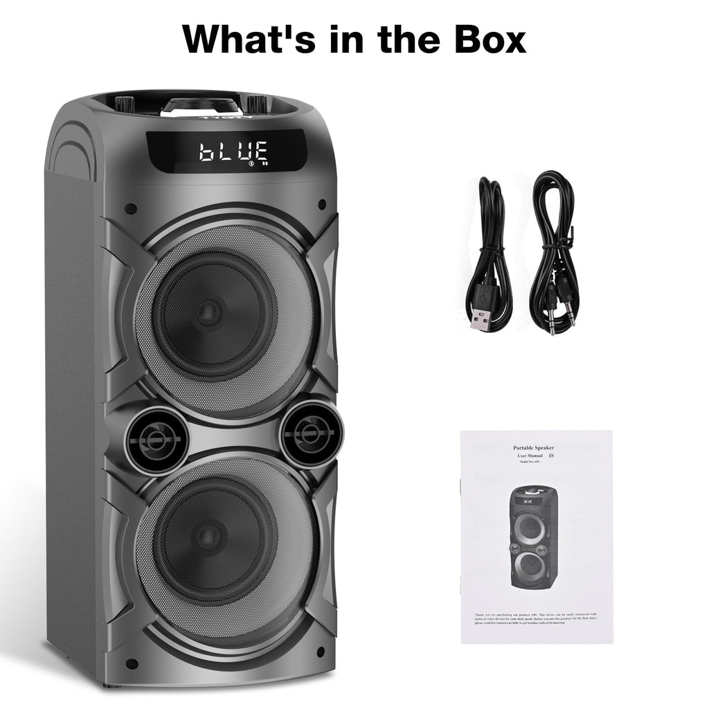 100W Portable Bluetooth Speaker F607787