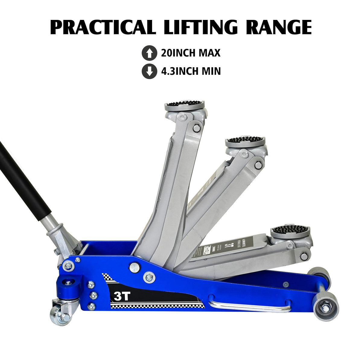 3 Ton Low Profile Hydraulic Floor Jack P8241