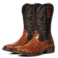 Cowboy Boots for Men Caiman Tail Print Y652910