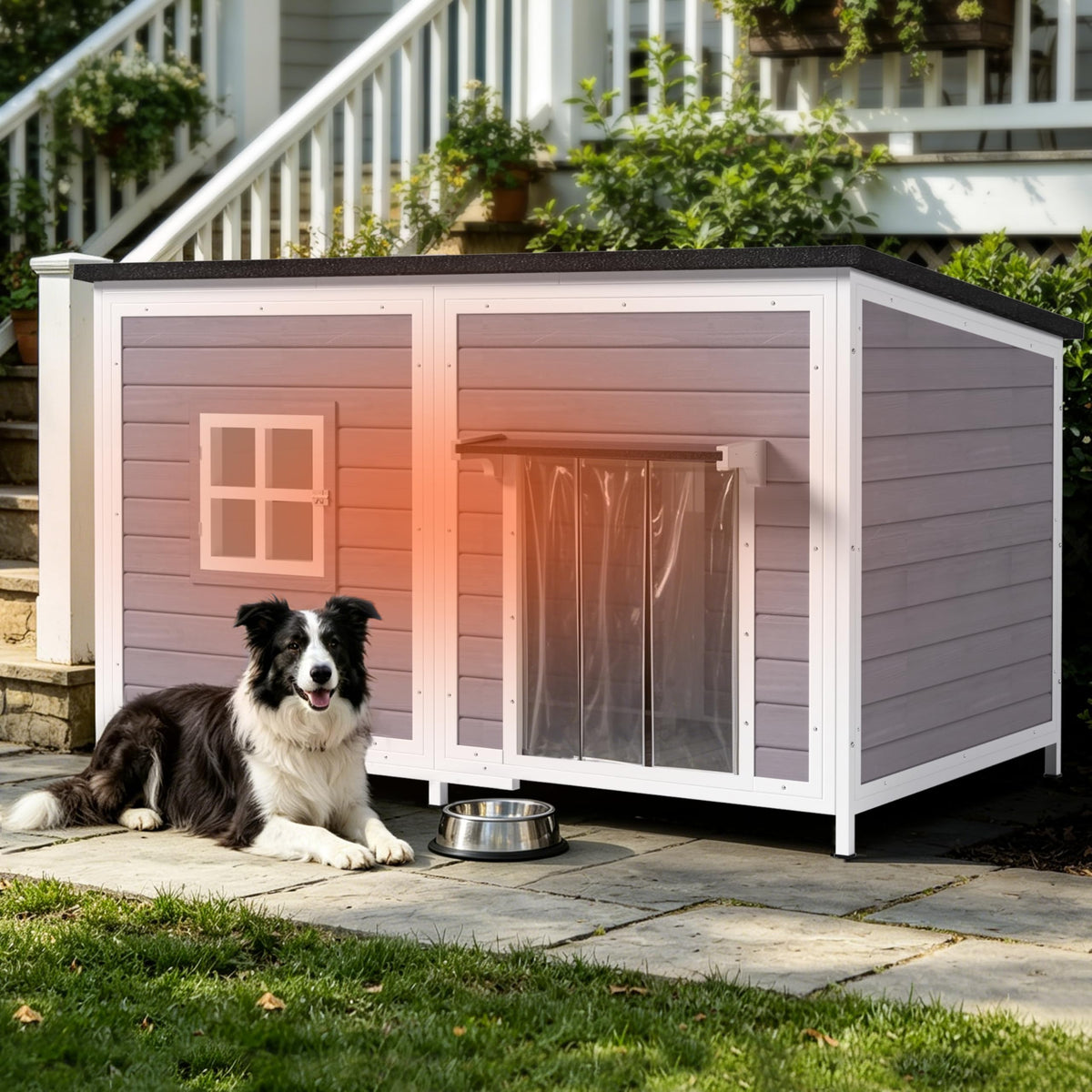 59" Insulated Extra Large Dog House R276