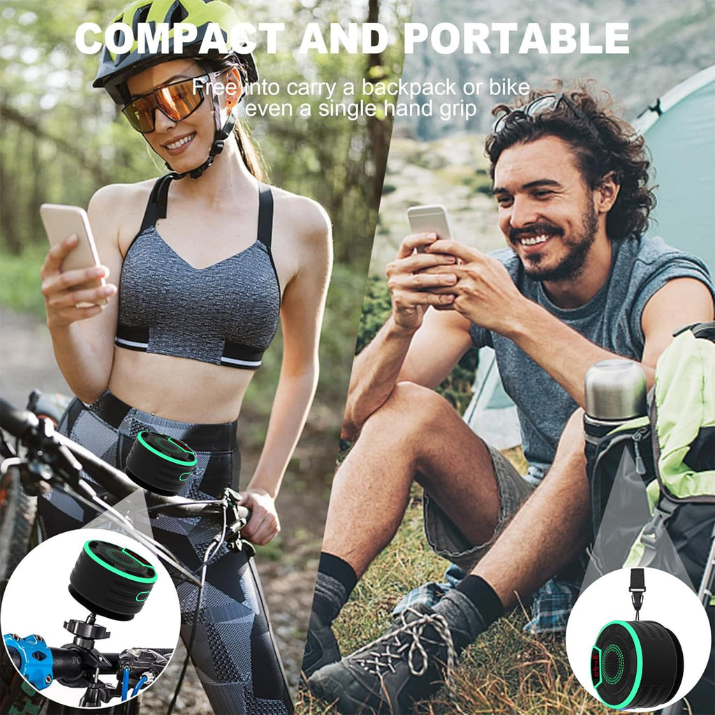 IPX7 Waterproof Portable Bluetooth Speaker with Suction Cup O592230
