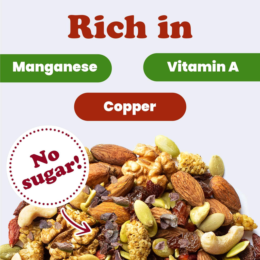 Organic Raw Snack Mix, 8 Ounces I675389