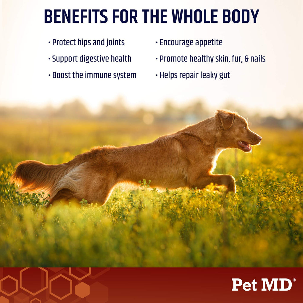 Bone Broth Powder Supplement & Peanut Butter Flavor Pill Paste B8589