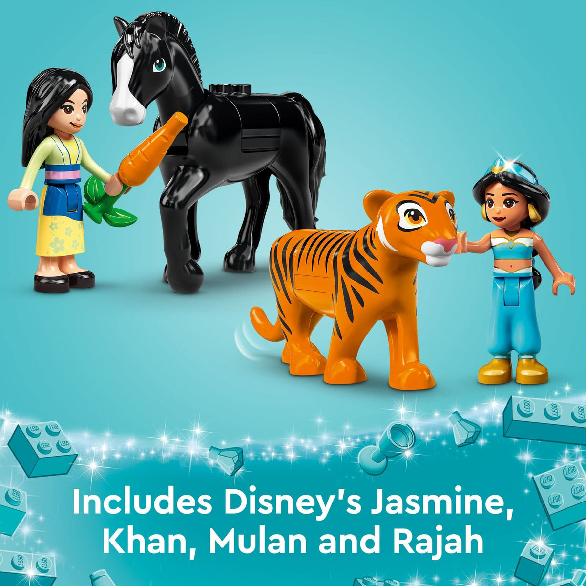 Disney Princess Jasmine and Mulan Palace Set L92736