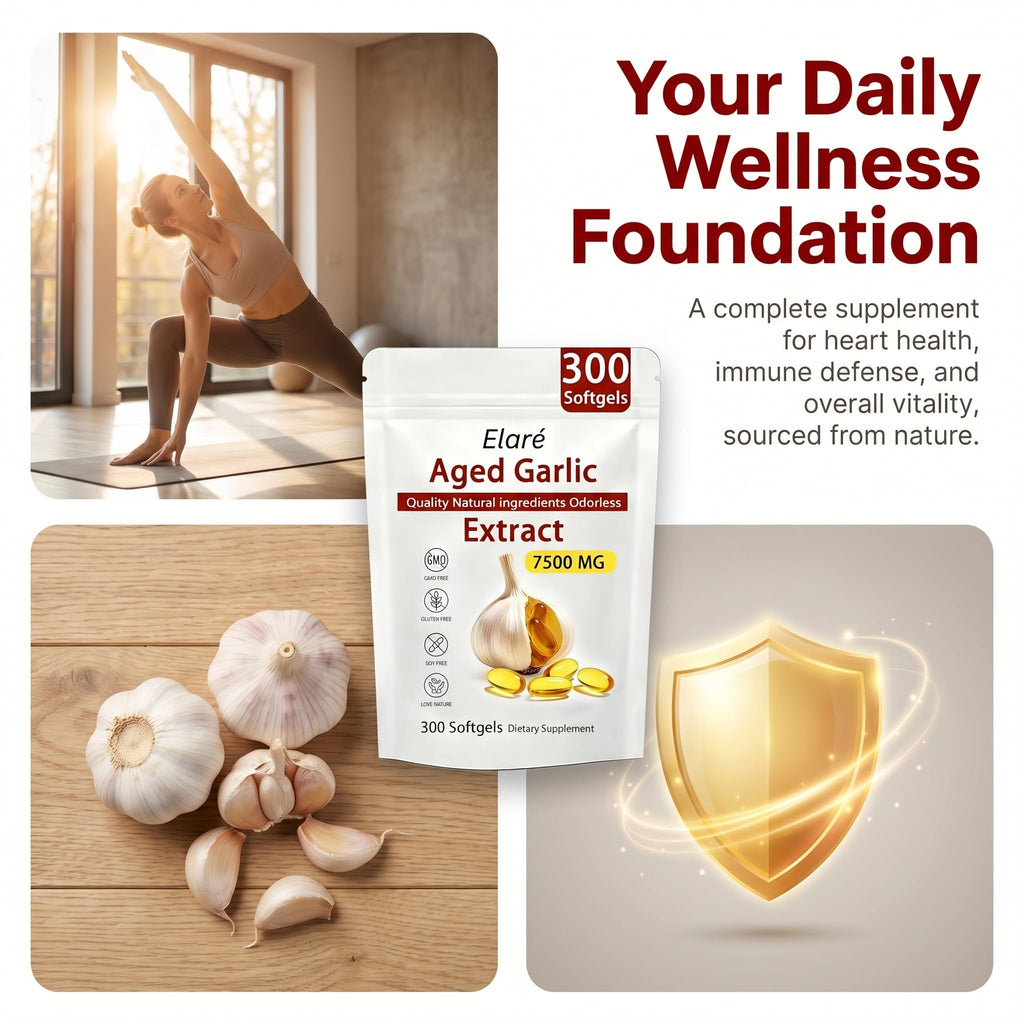 Odorless Organic Garlic Extract Capsules 300 Softgels A648030