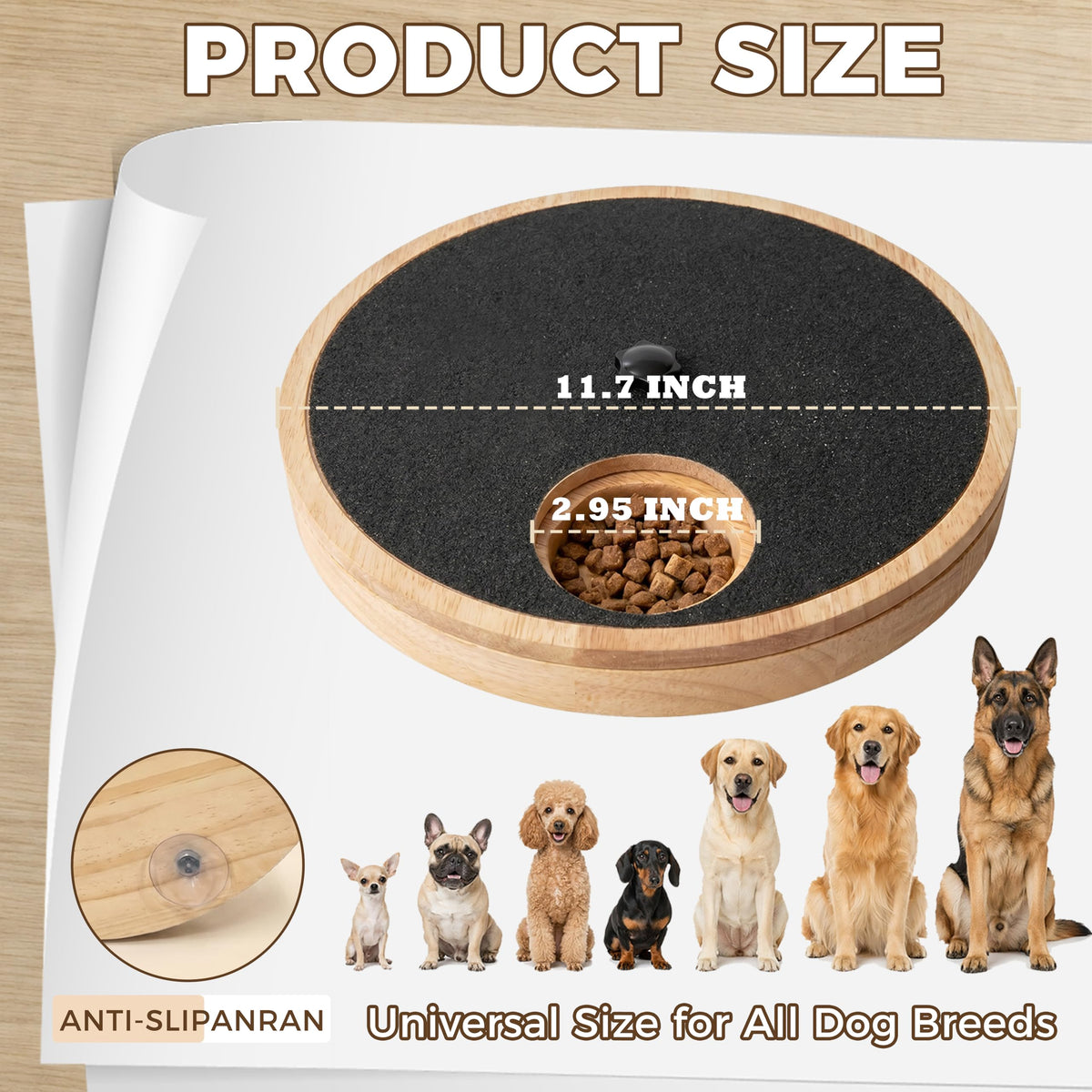 Dog Nail Scratch Board with Treat Box C820