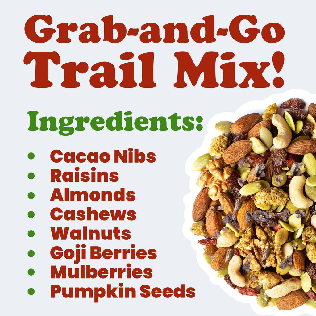 Organic Raw Snack Mix, 8 Ounces I675389