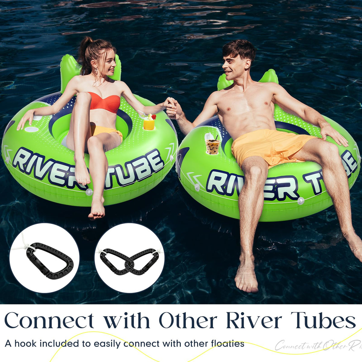 53" Heavy Duty River Tube Float 4 Pcs N477020