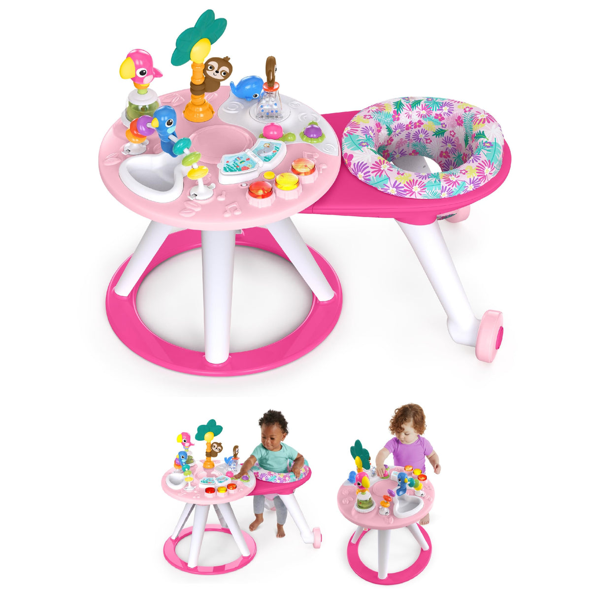 2-in-1 Baby Walker and Activity Center Table N30919