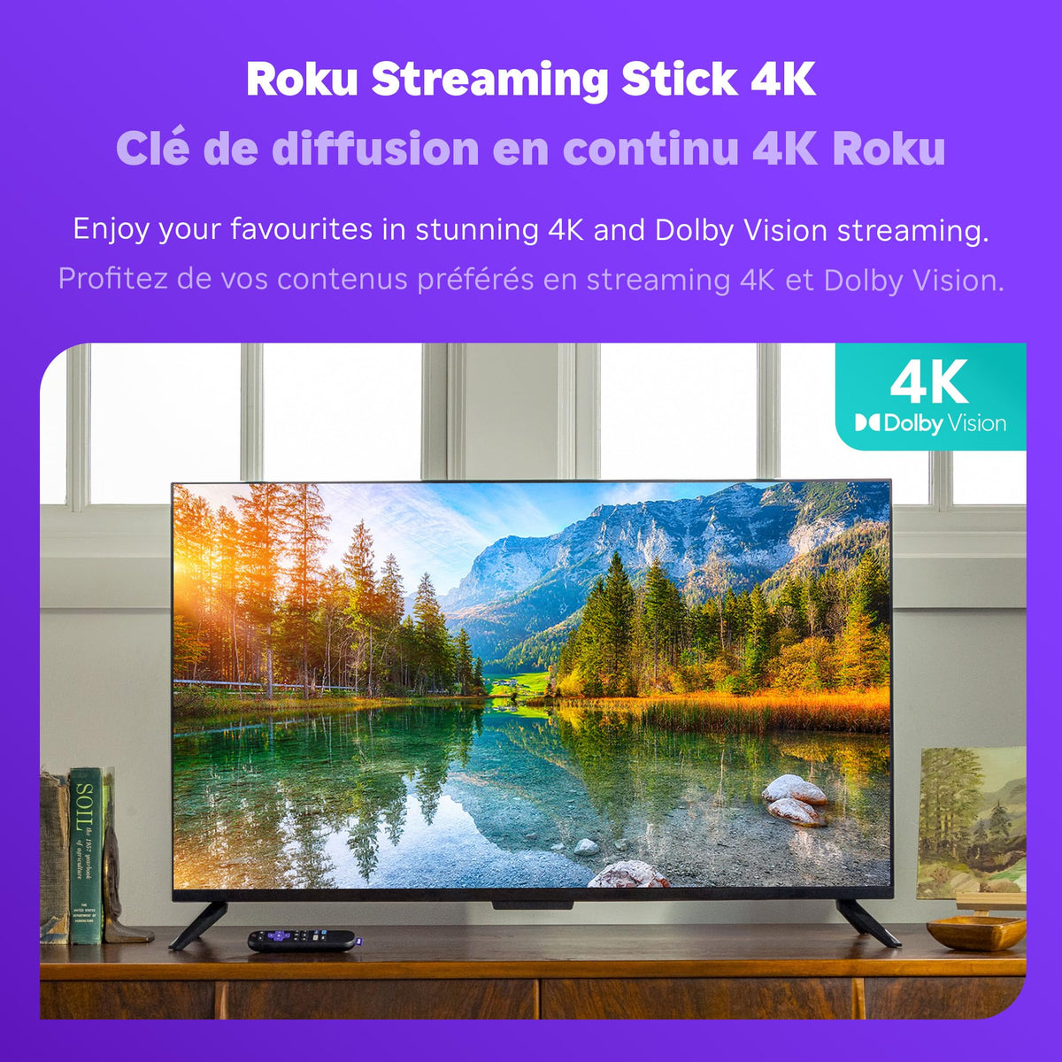 4K HDR Streaming Device with Voice Remote K1467