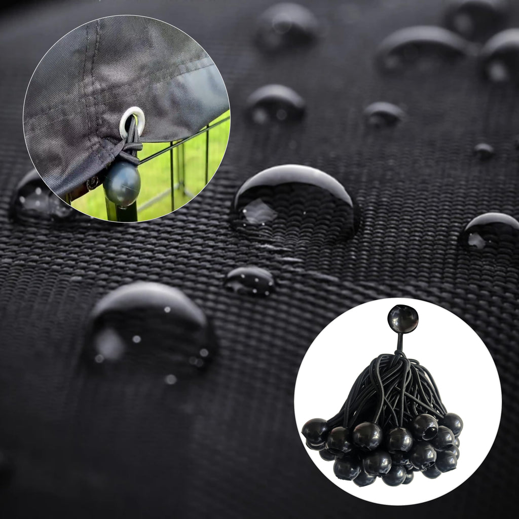 600D Waterproof Oxford Fabric Kennel Cover with Storage Bag U466