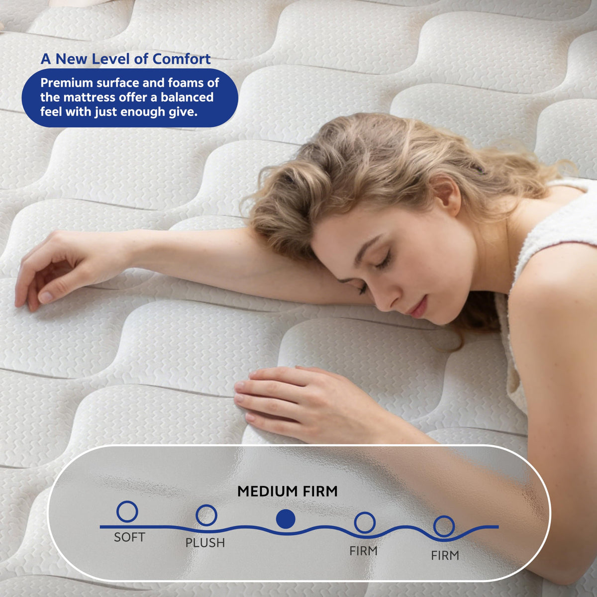 12 Inch Full Hybrid Double Mattress Z13753