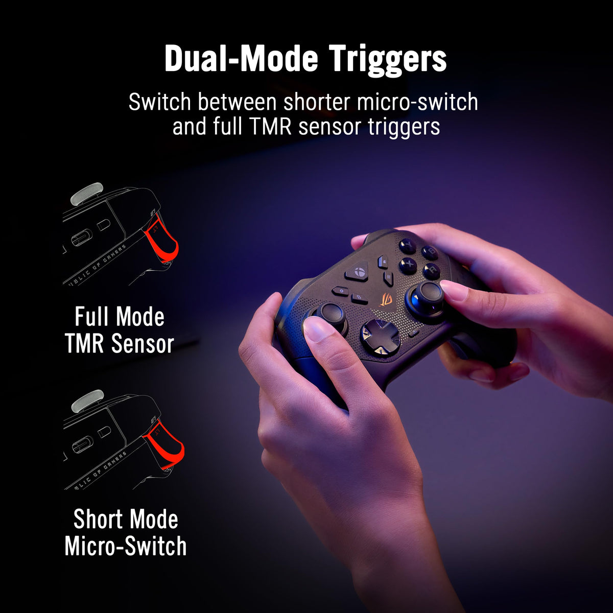 Black Wireless Gaming Controller H378