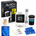 Blood Glucose Monitor Kit with 50 Test Strips V37485