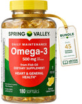 Omega-3 500 mg Fish Oil Dietary Supplements M256231