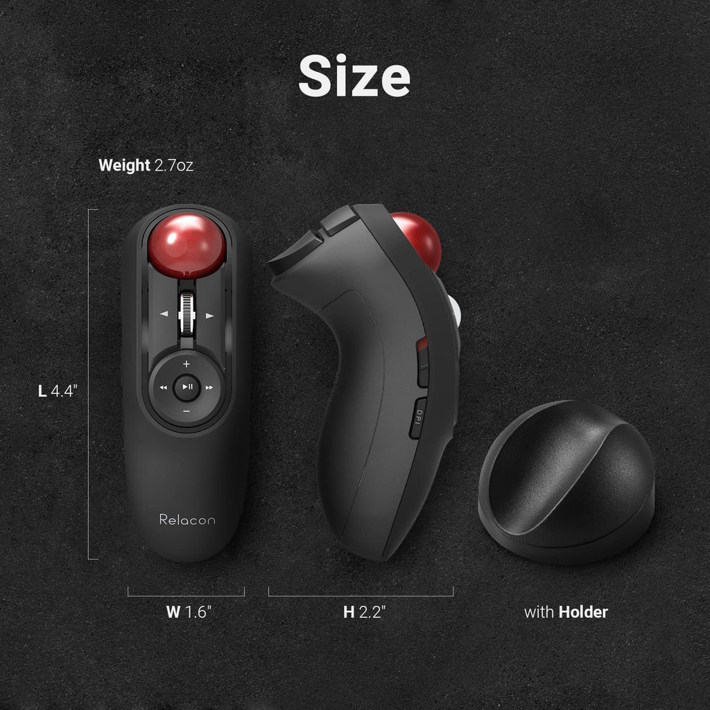 Wireless Handheld Trackball Mouse U638678