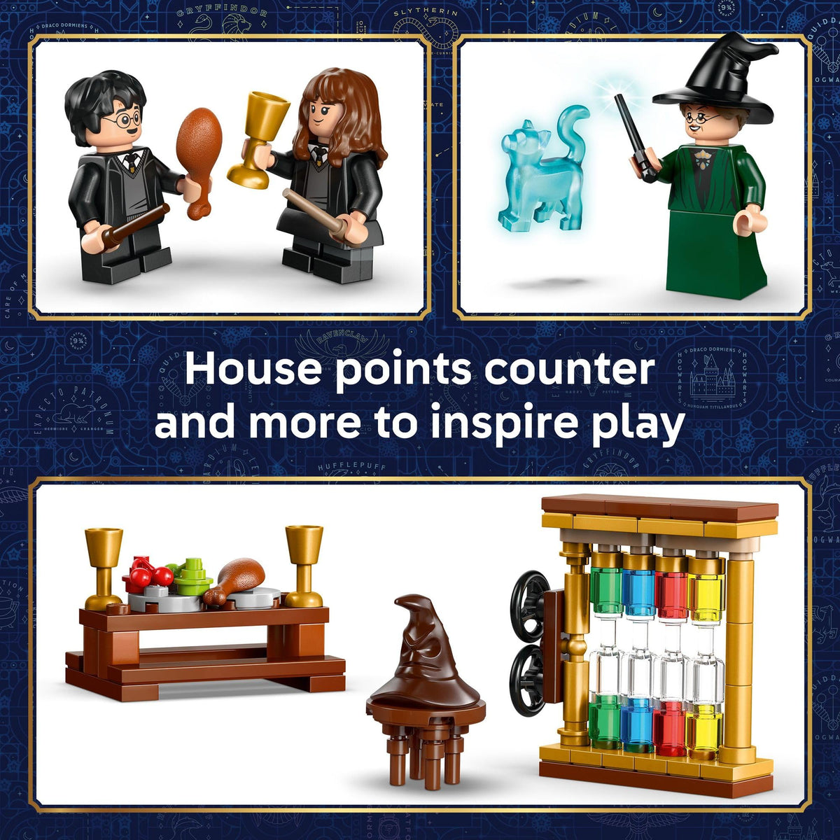 LEGO Harry Potter Hogwarts Castle Sorting Hat Ceremony 76460 U5855