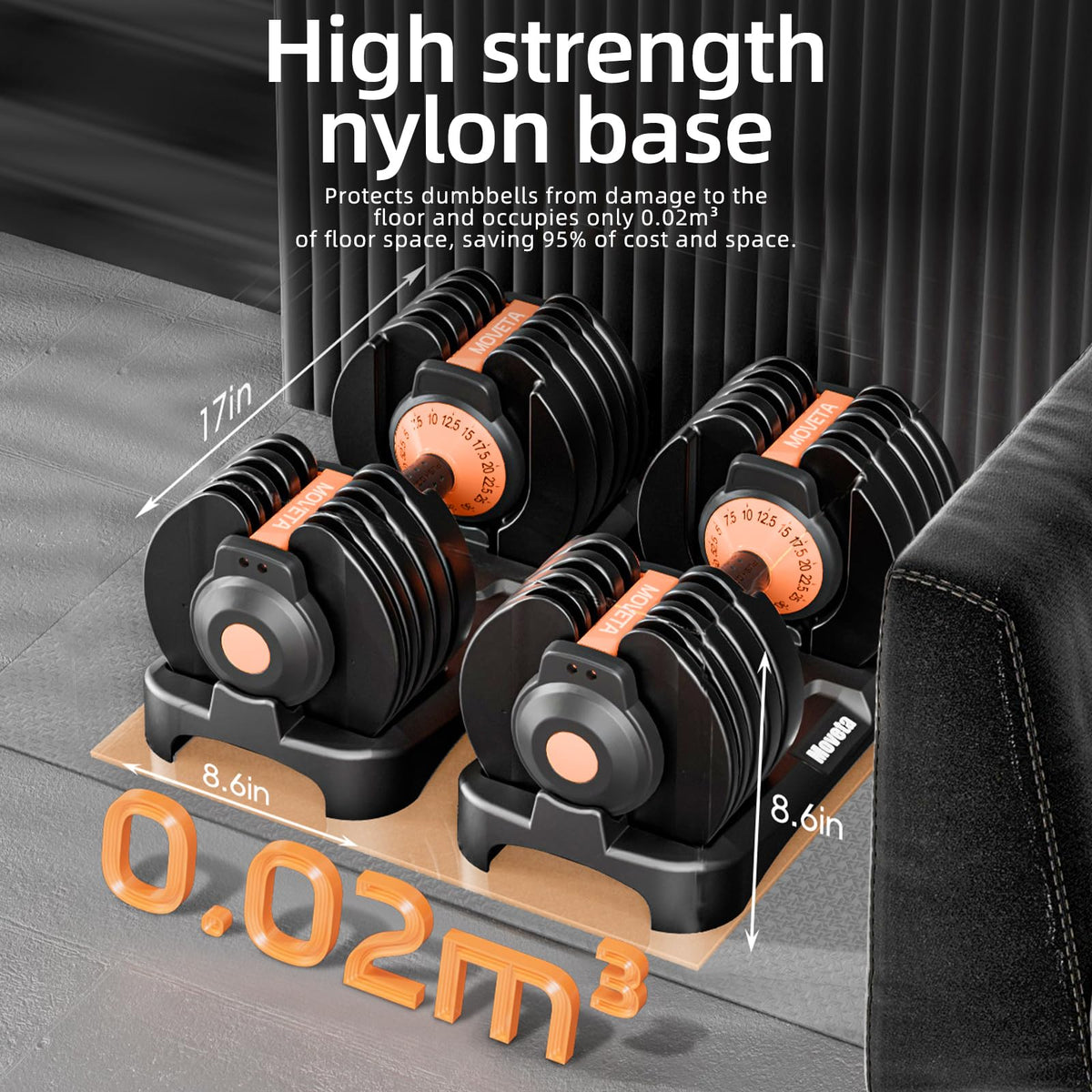 Adjustable Dumbbells Set of 2 N25885