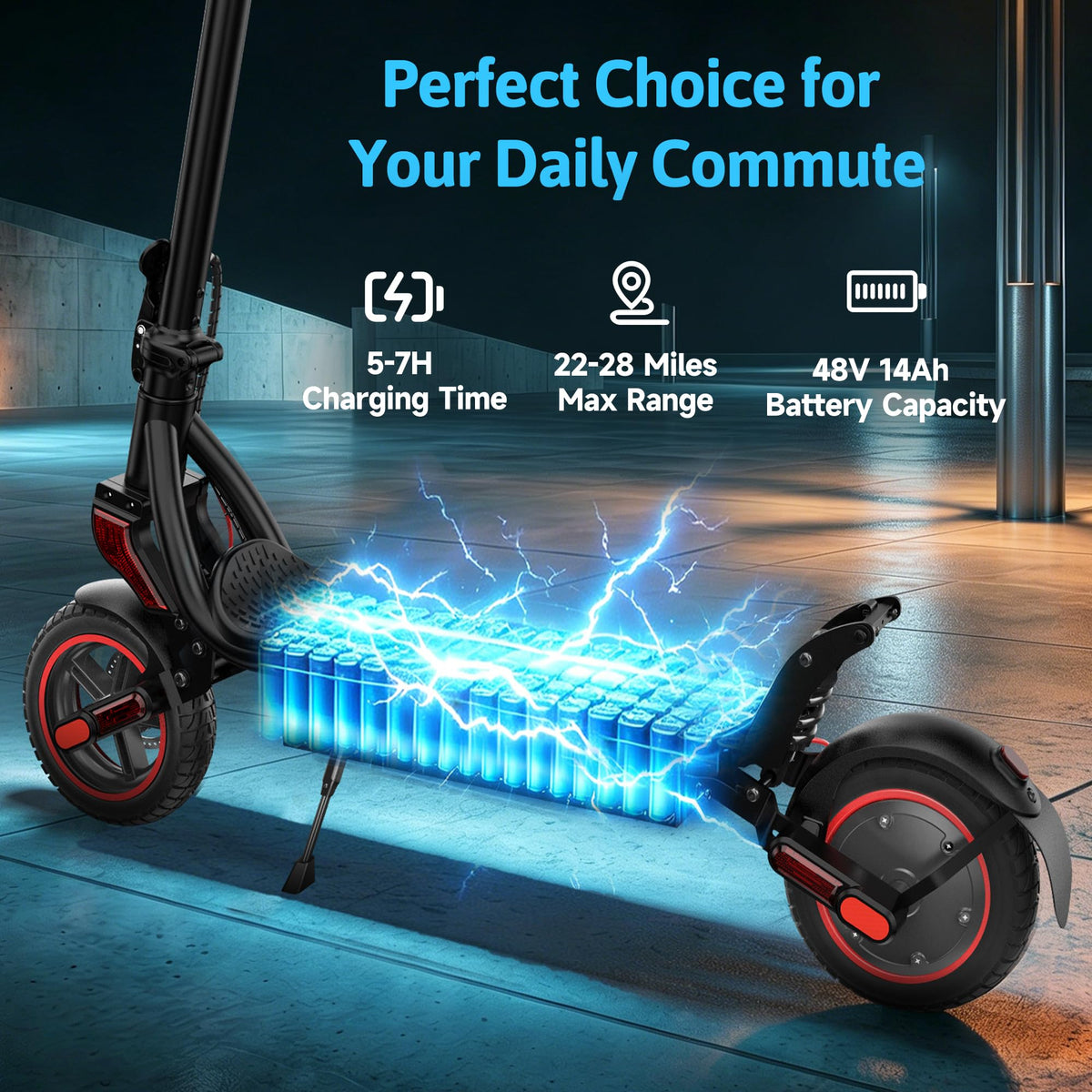 500W Electric Scooter with 10" Tires N8821