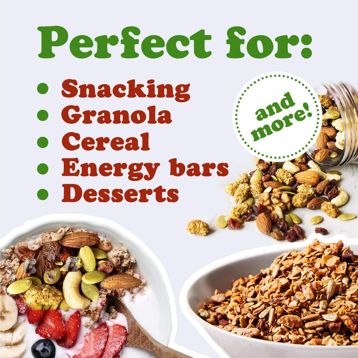 Organic Raw Snack Mix, 8 Ounces I675389