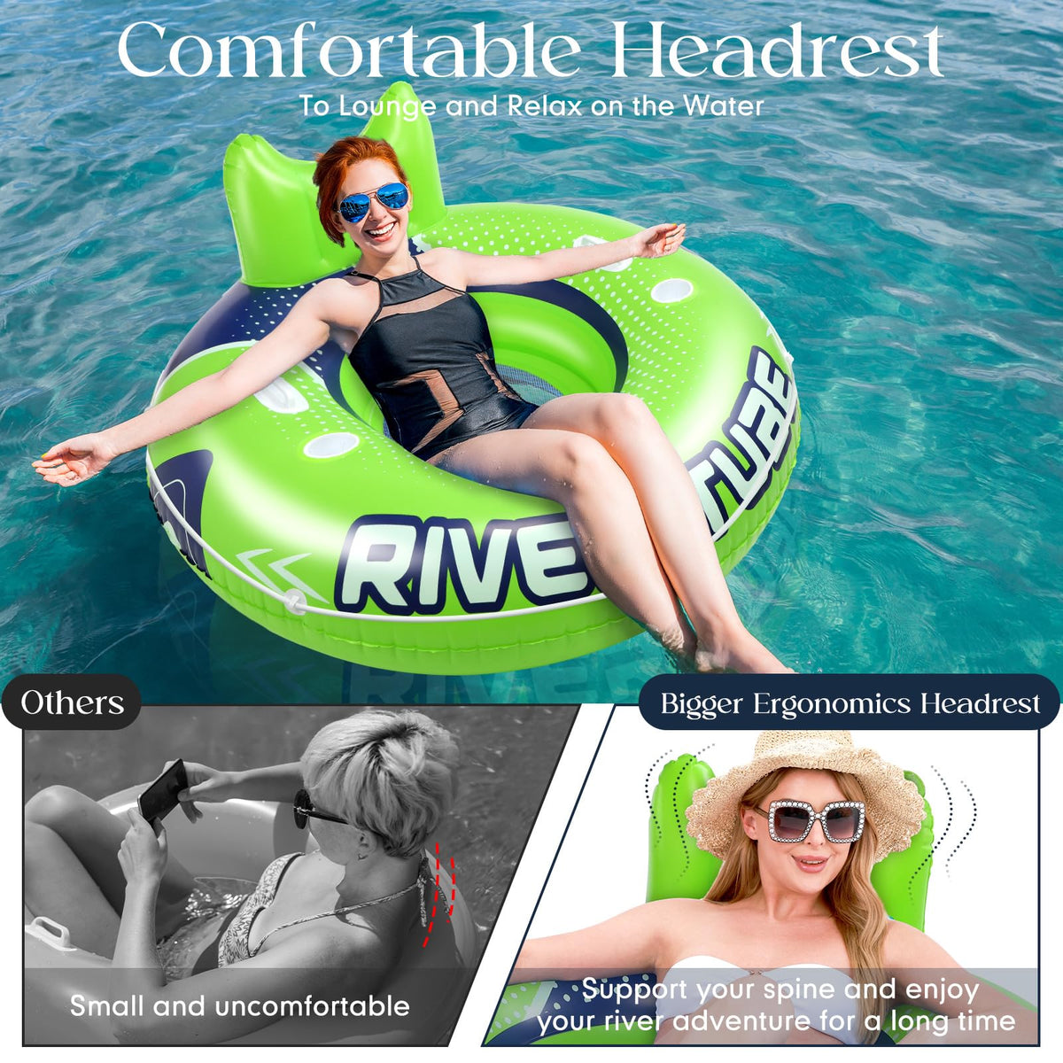 53" Heavy Duty River Tube Float 4 Pcs N477020