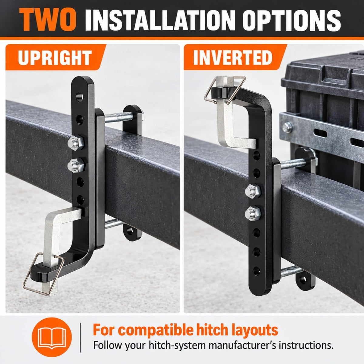 Trailer Sway Control Brackets, 2-Pack I417