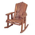 Cedar Adirondack Rocking Chair D774068