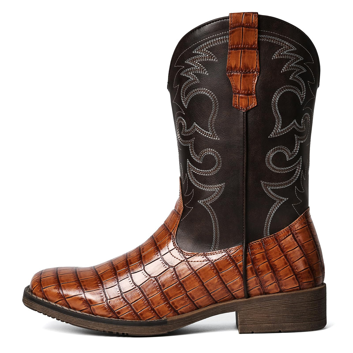 Cowboy Boots for Men Caiman Tail Print Y652910