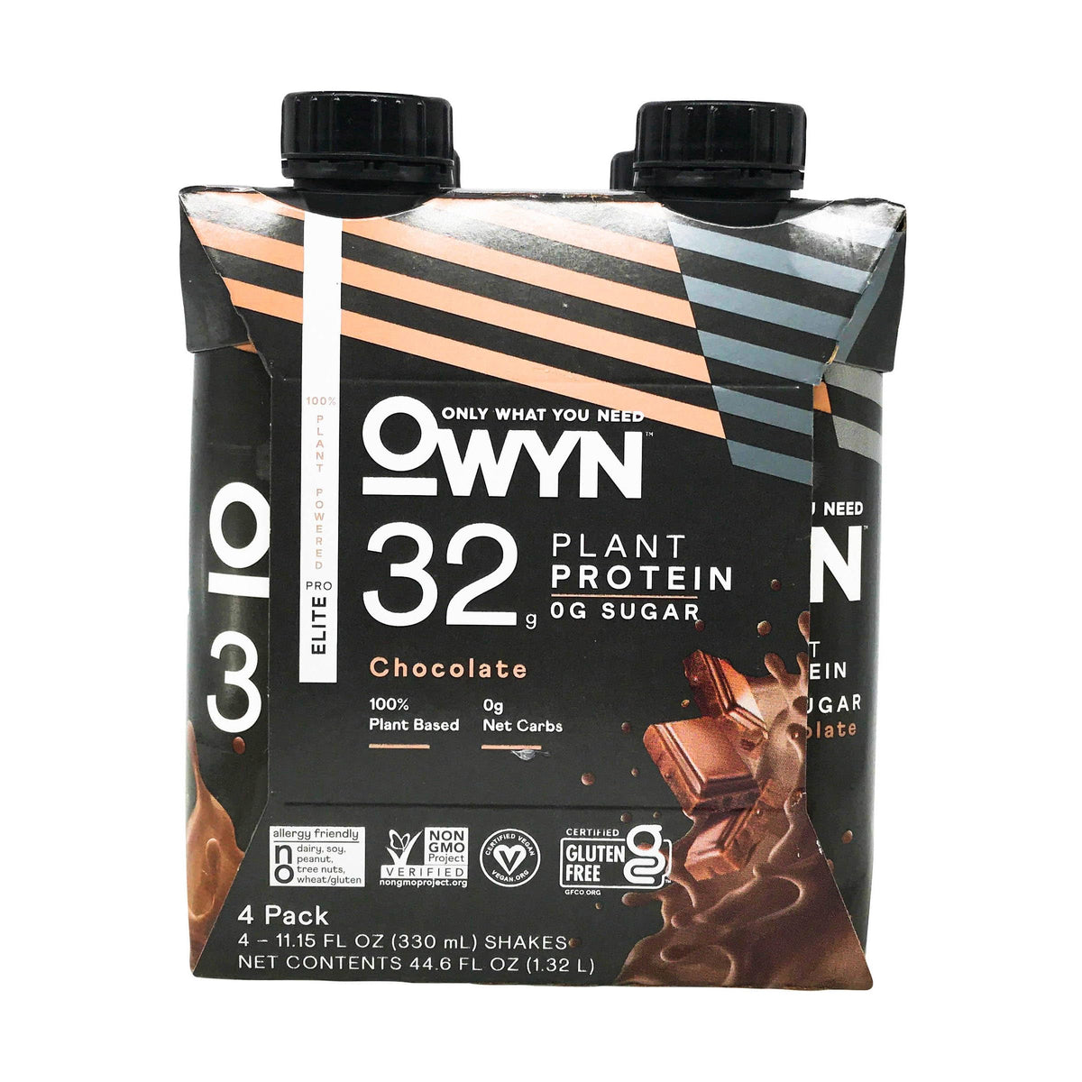 Chocolate Plant Protein Shake 4pk Z61123