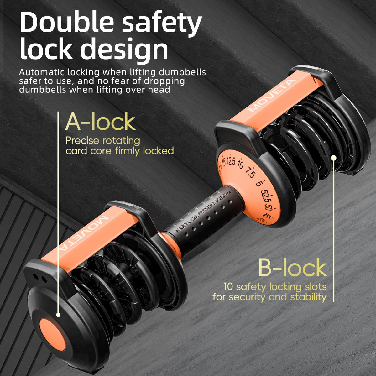 Adjustable Dumbbells Set of 2 N25885
