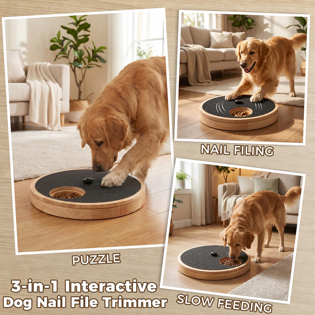 Dog Nail Scratch Board with Treat Box C820